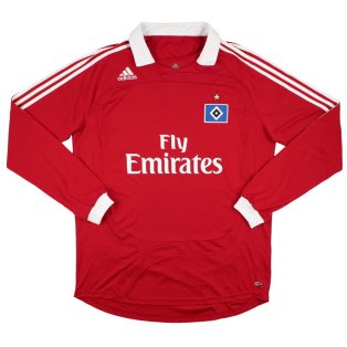 Hamburg 2007-08 Long Sleeve Third Shirt (L) (Excellent)
