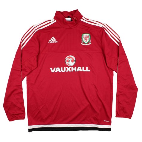 Wales 2015-16 Adidas Training Jacket (M) (Very Good)