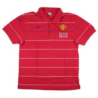 Manchester United 2008-09 Nike Polo Shirt (XL) (Good)