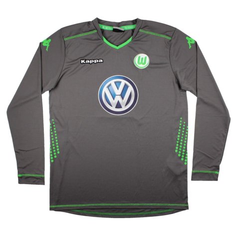Wolfsburg 2014-16 Kappa Long Sleeve Training Top (L) (Excellent)