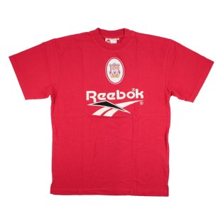 Liverpool 1996-98 Reebok T Shirt (M) (Very Good)