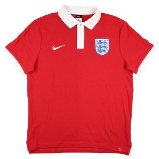 England 2016-17 Nike Polo Shirt (XL) (Excellent)