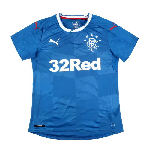 Rangers 2016-18 Women\\\'s Home Shirt (Ladies 12) (Excellent)