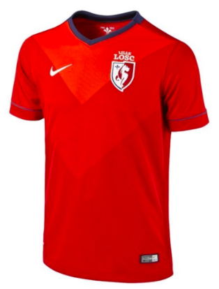 Lille 2014-15 Home Shirt (L) (Very Good)