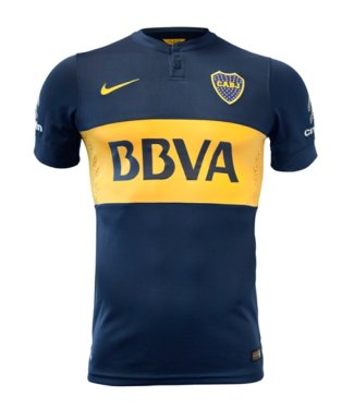 Boca Juniors 2014-15 Home Shirt (M) (Excellent)
