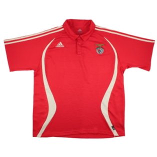 Benfica 2005-2006 Adidas Polo Shirt (XXL) (Excellent)