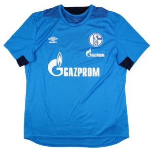 Schalke 2018-19 Umbro Training Shirt (XL) (Excellent)