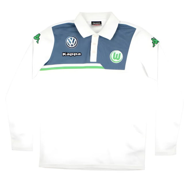 Wolfsburg 2014-15 Long Sleeve Kappa Polo Shirt (M) (Excellent)