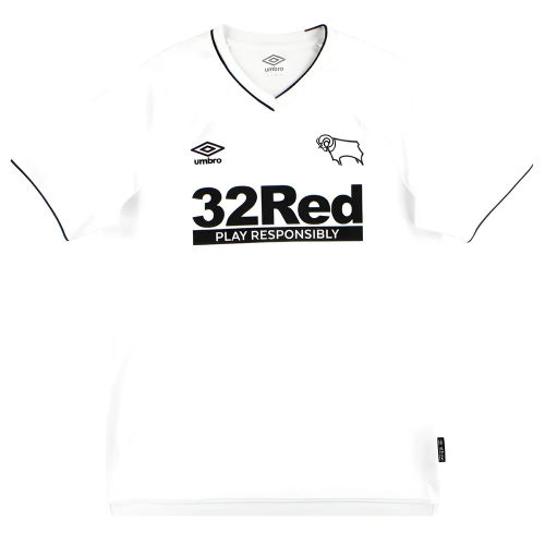 Derby County 2020-21 Home Shirt (L) (Excellent)