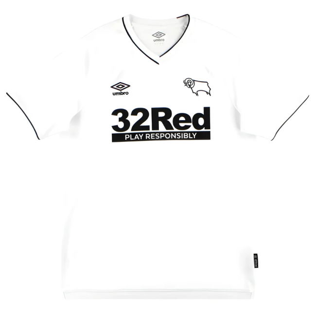 Derby County 2020-21 Home Shirt (L) (Excellent)