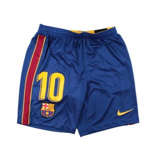 Barcelona 2020-21 Home Youth Shorts (#10) (Medium Boys) (BNWT)