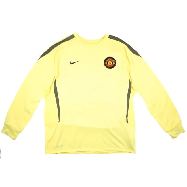 Manchester United 2010-11 Nike Long Sleeve Training Shirt (XL) (Very Good)
