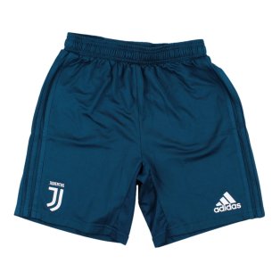 Juventus 2017-18 Adidas Training Shorts (13-14y) (Mint)
