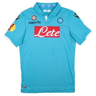 Napoli 2014-15 European Home Shirt (XL) (Excellent)