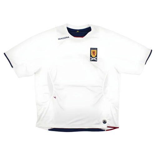 Scotland 2006-07 Diadora Training Shirt (L) (Excellent)