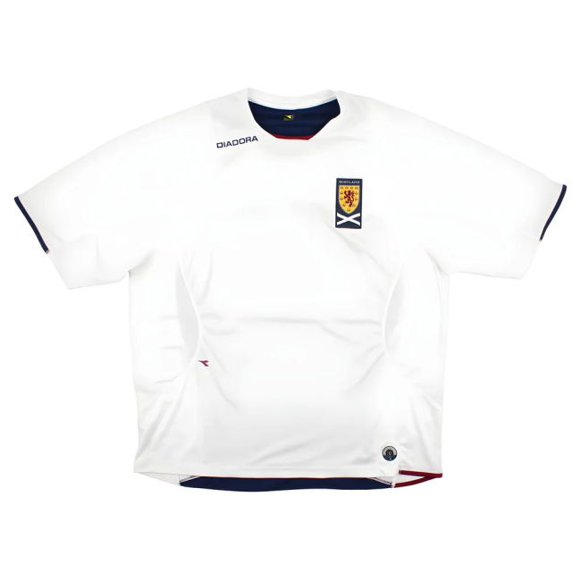 Scotland 2006-07 Diadora Training Shirt (L) (Excellent)