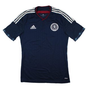 Scotland 2014-15 Player Issue Home Shirt (M) (Excellent)
