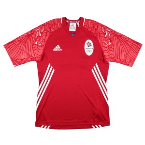 Team GB 2012-13 Adidas Training Shirt (S) (Excellent)