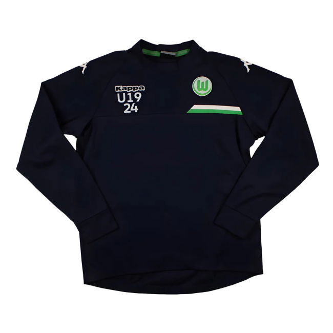 Wolfsburg 2014-15 Kappa U19\\\'s Training Jumper #24 (L) (Very Good)