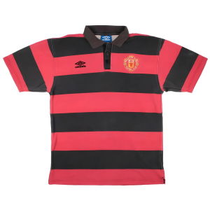 Manchester United 1994-1996 Umbro Polo Shirt (M) (Good)