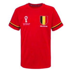 Belgium 2022-2023 World Cup Tee (7-8y) (BNWT)
