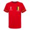Belgium 2022-2023 World Cup Tee (7-8y) (BNWT)