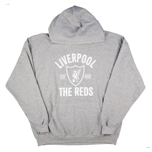Liverpool Established Hoody (Grey) (XL) (Excellent)