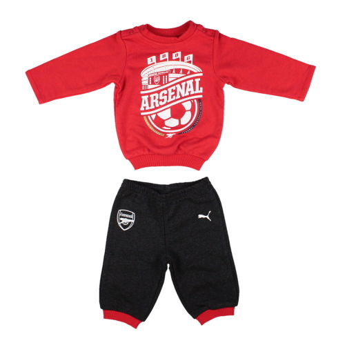 Arsenal Baby Sweatshirt and Bottoms (2-4 months) (Excellent)