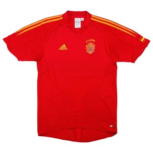Spain 2004-06 Home Shirt ((Excellent) S)