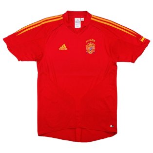 Spain 2004-2006 Home Shirt (L) (Excellent)