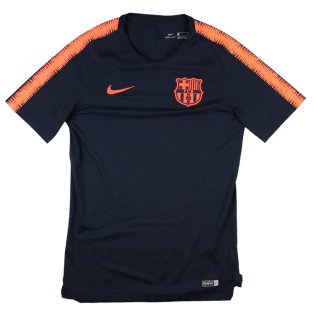 Barcelona 2018-19 Nike Training Shirt (1) (S) (Mint)