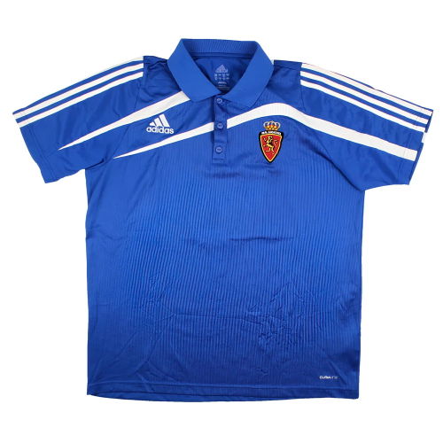 Real Zaragoza 2007-09 Adidas Polo Shirt (XL) (Excellent)