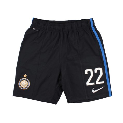 Inter Milan 2011-12 Home Shorts (#22) (MB) (Mint)