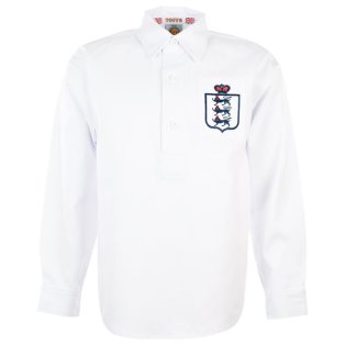 England 1930-50s Retro Football Shirt