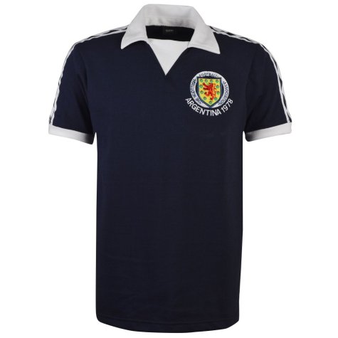 Scotland 1978 World Cup Retro Football Shirt [TOFFS3208] - Uksoccershop