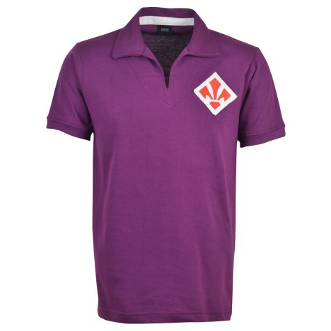 Fiorentina 1940s S/Sleeve Retro Football Shirt