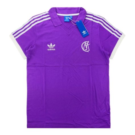 2016-17 Real Madrid Adidas Originals Away Top (Purple) - Uksoccershop