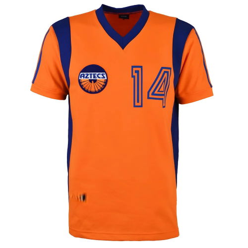 LA Aztecs 1979 No 14 Away Retro Football Shirt