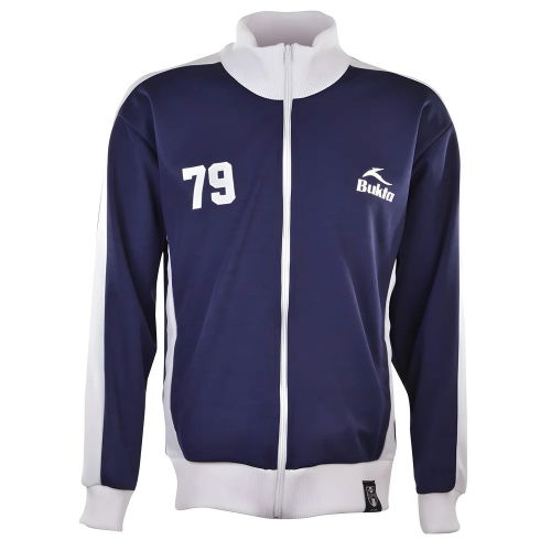 BUKTA Heritage Track Top Navy with White Panels/Cuffs/W'Ban 45.00