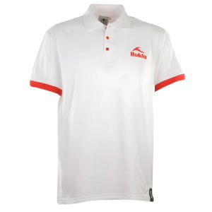 BUKTA Polo White with Red Cuffs