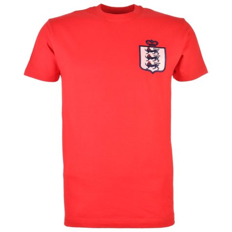 England Limited Edition Retro T-Shirt Red