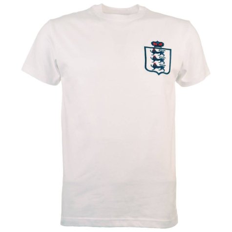 England Limited Edition Retro T-Shirt White