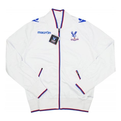 2015-16 Crystal Palace Macron Anthem Jacket (White) [UV-98893 ...