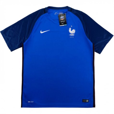 2016-2017 France Nike Home Football Shirt
