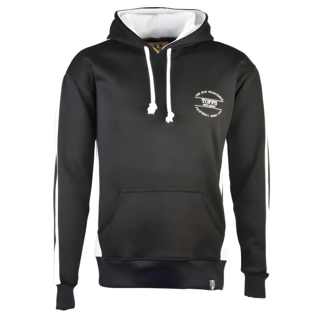 The Old Fashioned Football Shirt Co. Hoodie - Black/White