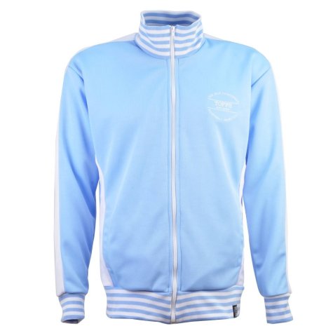 The Old Fashioned Football Shirt Co. - Sky/White Track Top