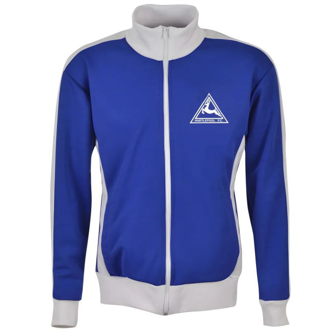 Hartlepool Track Top - Royal/White