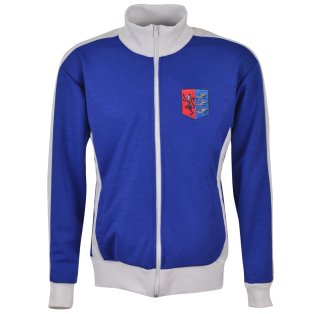 Ipswich Track Top - Royal/White