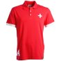Switzerland No 14 Red Polo Shirt
