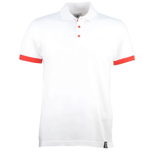 TOFFS Est 1990 White Polo Shirt